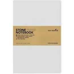Neya Eco-Neutral Stone Paper Tree-Free Notebook White Band